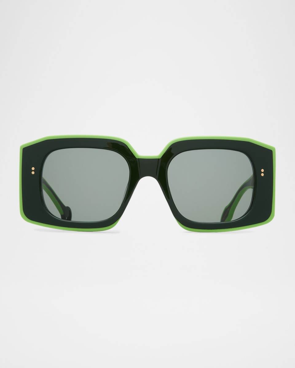 Bumper Square Acetate Sunglasses